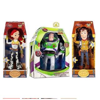 Đồ chơi búp bê Woody Jessie Buzz Lightyear di động biết nói