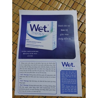 [Nhập khẩu] Dung dịch nhãn khoa WET@Therapy 0.2%