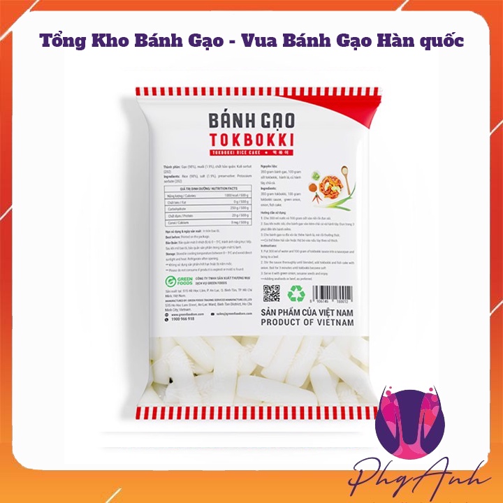 [Mã GROXUAN1 giảm 8% đơn 150K] Vua Bánh Gạo Phô Mai TOKPOKKI HÀN QUÔC 500GR GF | BigBuy360 - bigbuy360.vn