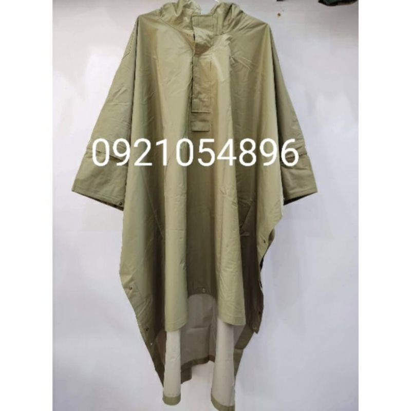Áo mưa bộ cao cấp xanh rêu SQ hàng chuẩn QN loại 1