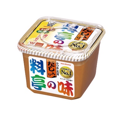 Tương Miso giảm muối Marukome Ryotei-No-Aji  375g Nhật Bản