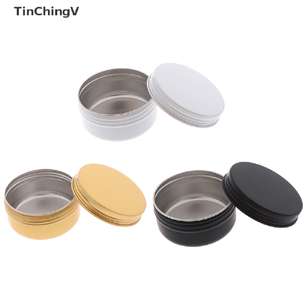 Hộp Thiếc Mini Đựng Son Môi / Đồ Sinh Tồn Hình Tròn Tiện Dụng