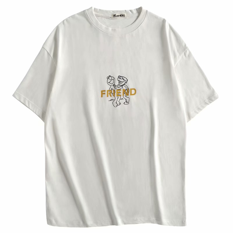 Men's T-shirt Short Sleeve Round Neck Printed Fashion Personality