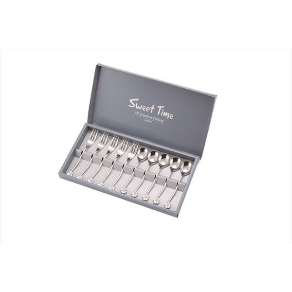 Bộ 10 thìa dĩa Inox Sweet Time