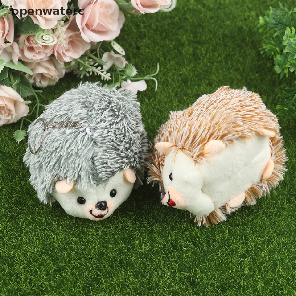 Móc Khóa Hình Nhím Nhồi Bông 12CM Dễ Thương