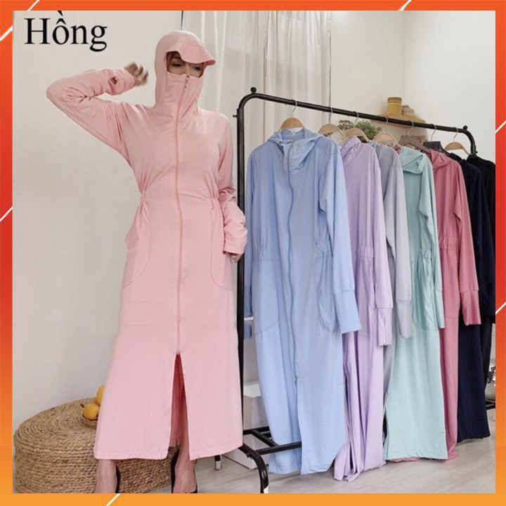 [Mã FAMAYWA giảm 10K đơn 50K] Áo Chống Nắng Toàn Thân Dáng Dài Nữ Thời Trang-Chống Nắng Chống Tia UV | BigBuy360 - bigbuy360.vn