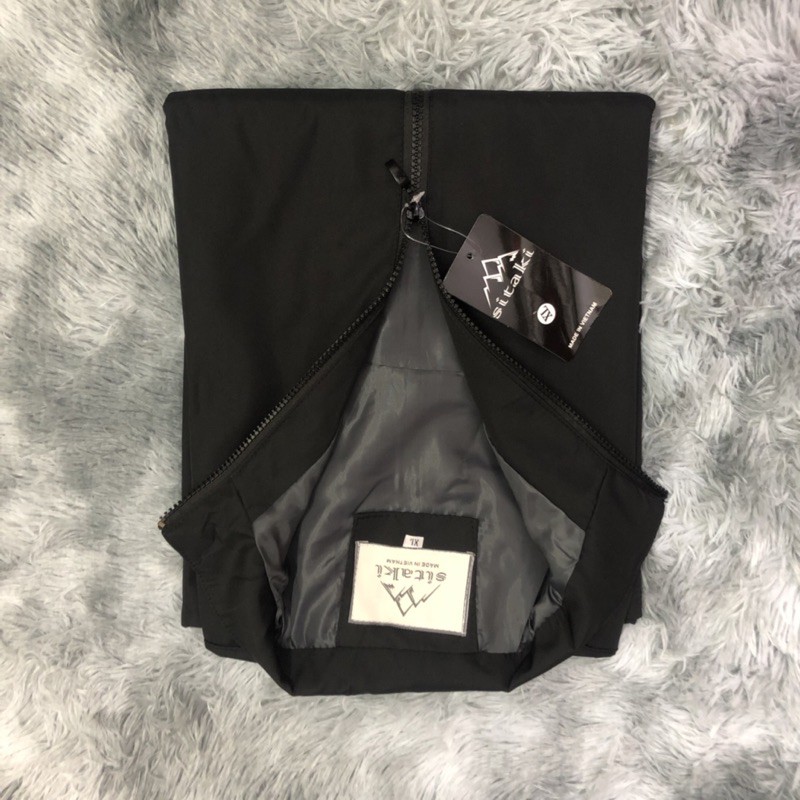 ÁO KHOÁC DÙ NAM PHỐI KHÓA TAY