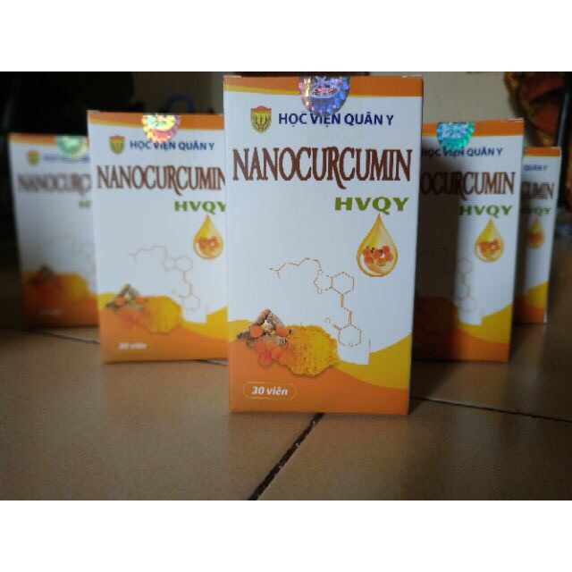 [Chính hãng] Tinh chất nghệ Nanocurcumin Học viện Quân Y hỗ trợ điều trị bệnh dạ dày, sau phẫu thuật, sau sinh, đẹp da..