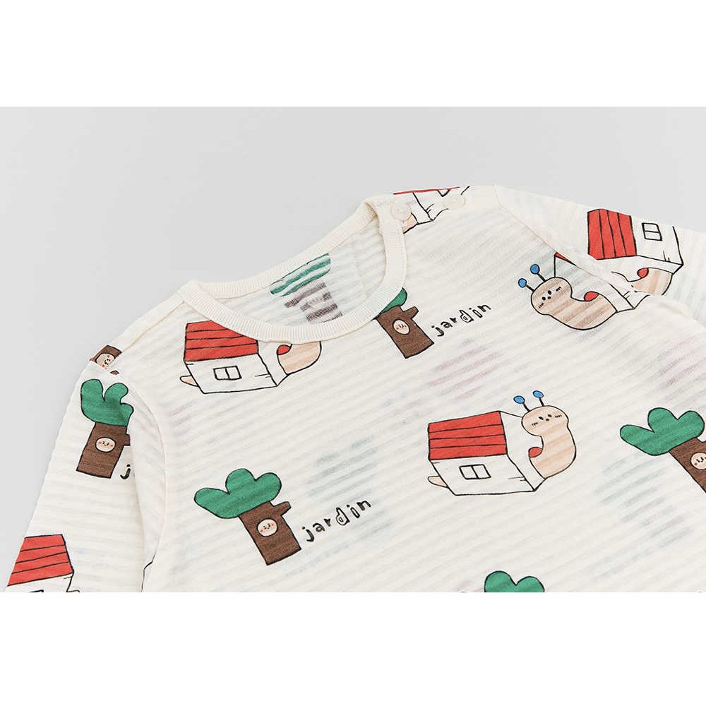 BỘ LỬNG CAO CẤP BÉ TRAI CỦA HÃNG CORDII, CHẤT COTTON GIẤY ORGANIC, MẪU NHÀ SÂU