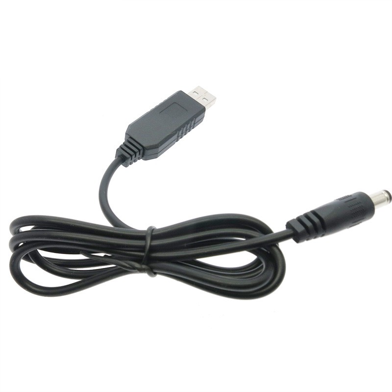 Dây cáp USB tăng áp DC 5V sang DC 12V 2.1x5.5mm