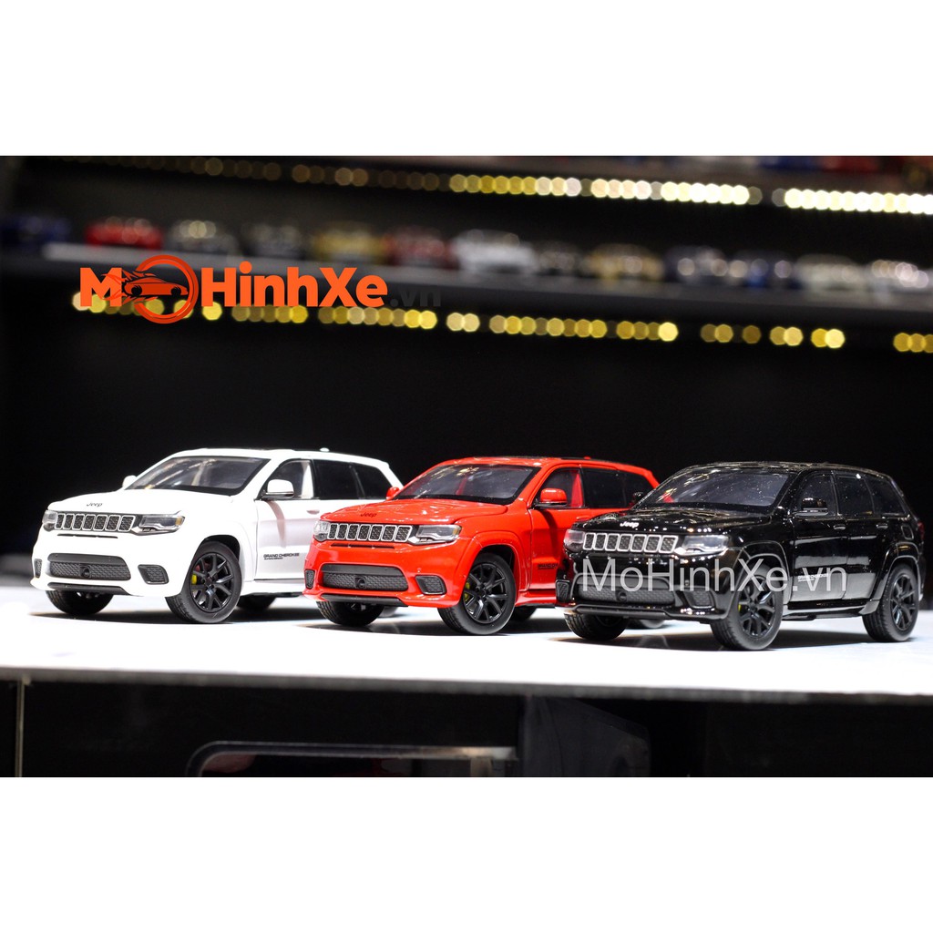 MÔ HÌNH XE JEEP GRAND CHEROKEE TRACKHAWK 2020 1:32 JACKIEKIM