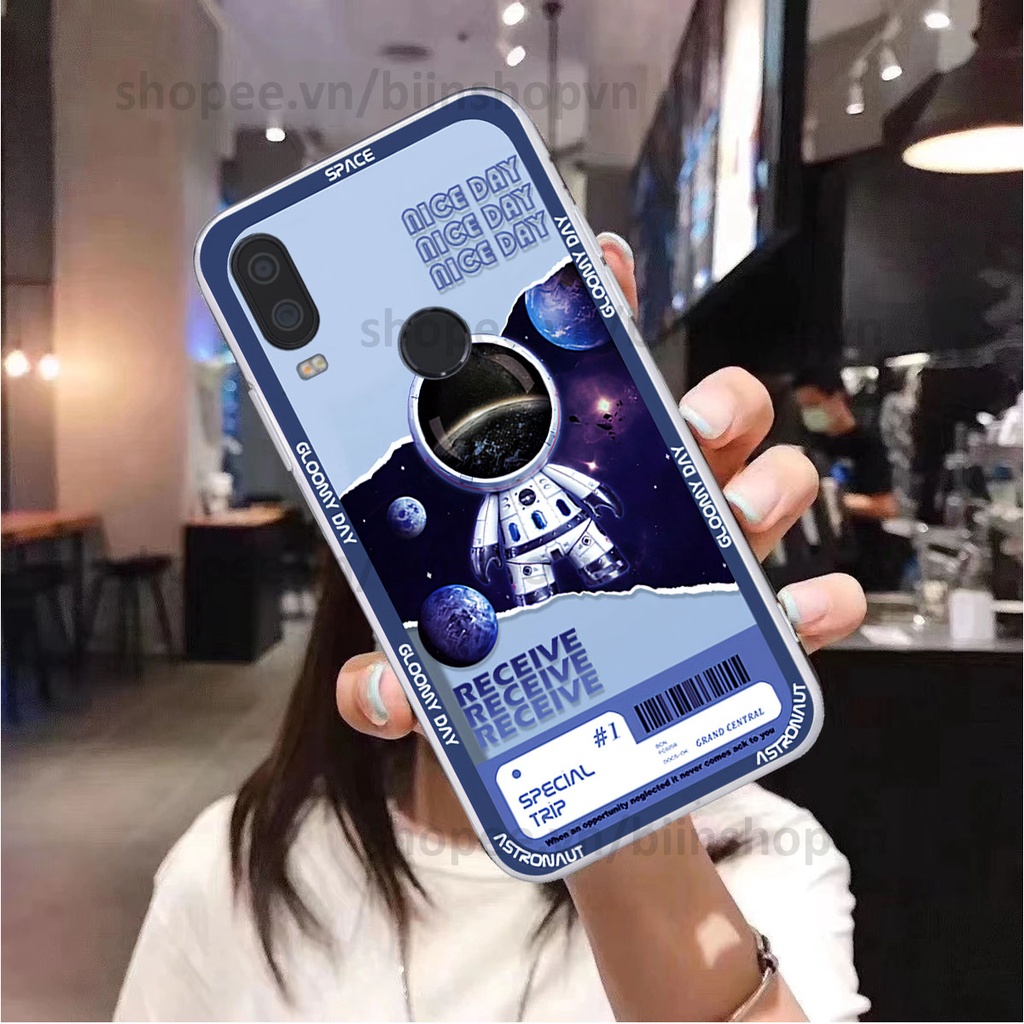 Ốp Vsmart Active 1 / Active 1 Plus / Active 1+ phi hành gia vũ trụ space.x siêu đẹp, thời trang