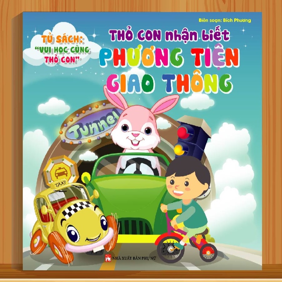 Sách - Thỏ Con Nhận Biết Phương Tiện Giao Thông