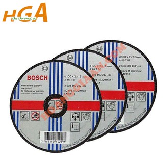 Combo 3 đá cắt bosch 125x3x22.2mm