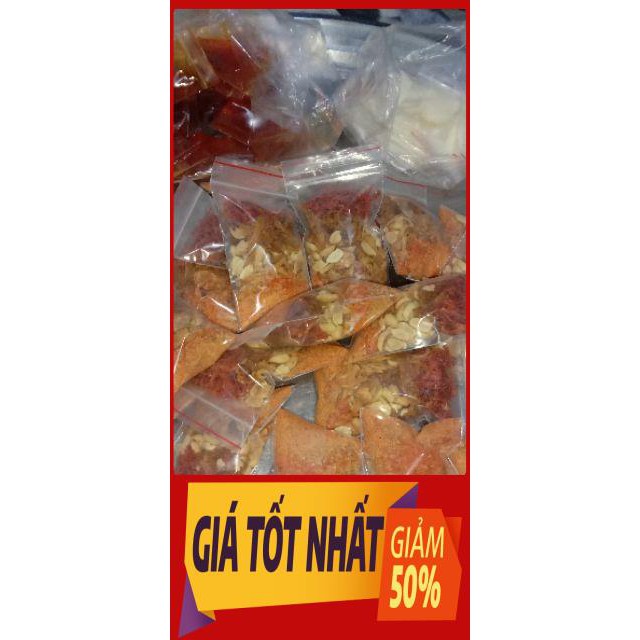 1 bịch bánh tráng trộn gia vị để riêng shopnamdung