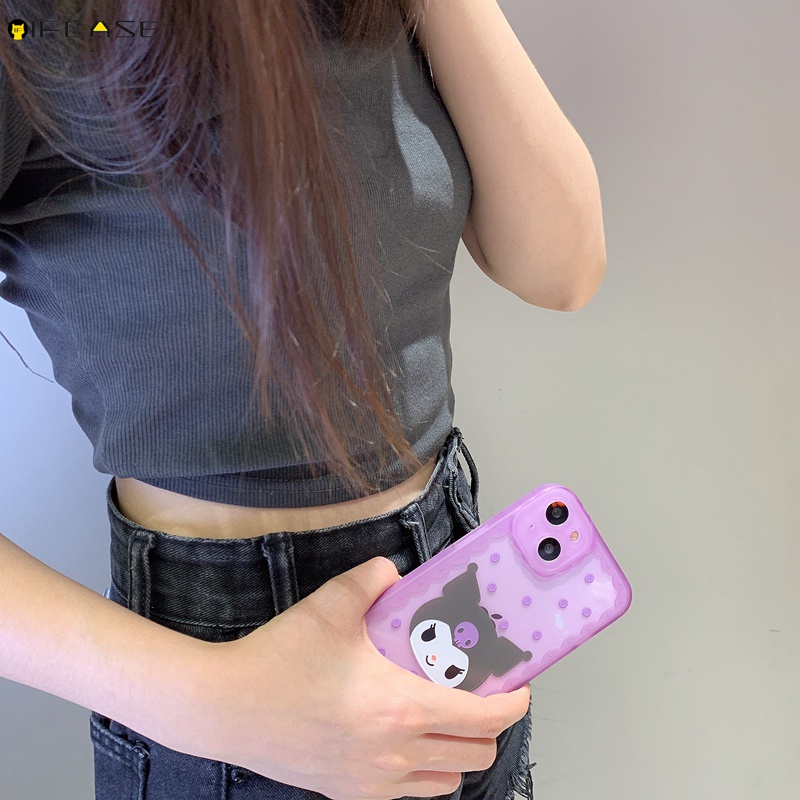 Ốp Điện Thoại TPU Dẻo Họa Tiết Hoạt Hình Melody Kulomi Chấm Bi Nhiều Màu Cho iPhone 13 12 12 11 Pro Max XS Max XR X