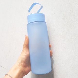 Bình thủy tinh đựng nước màu trơn 500ml