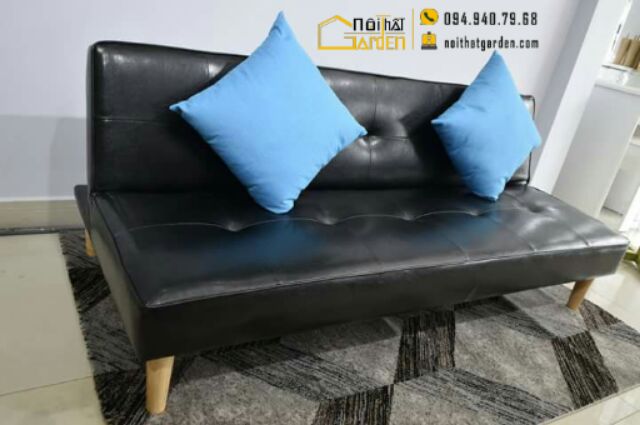 Ghế sofa giường đa năng, bật thành giường nằm, dài 1m7x90cm