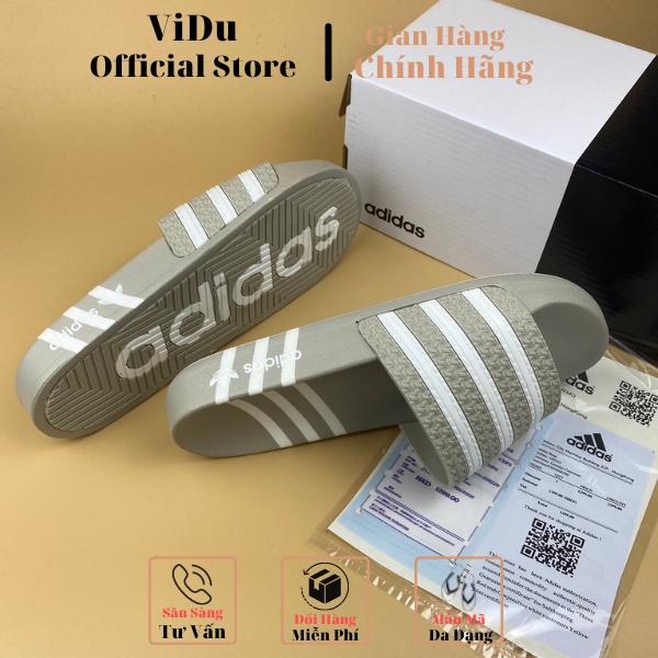 Dép nam thời trang Adidas ViDu 21150 mẫu mới hai màu  sành điệu, cá tính, bền bỉ