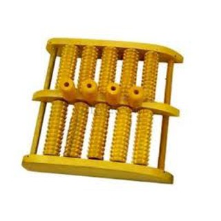 (SẮN HÀNG) BÀN MASSAGE CHÂN, LĂN CHÂN GỖ