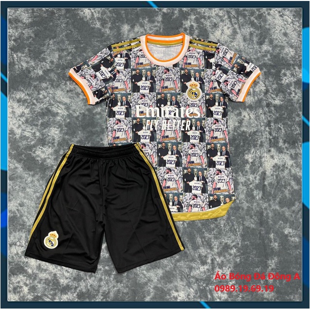 ⚡Hàng SPF CAO CẤP⚡ Áo Bóng Đá Real Hình Benzema mùa 2022/2023 mới nhất. Cam kết hàng SPF THÁI 100%