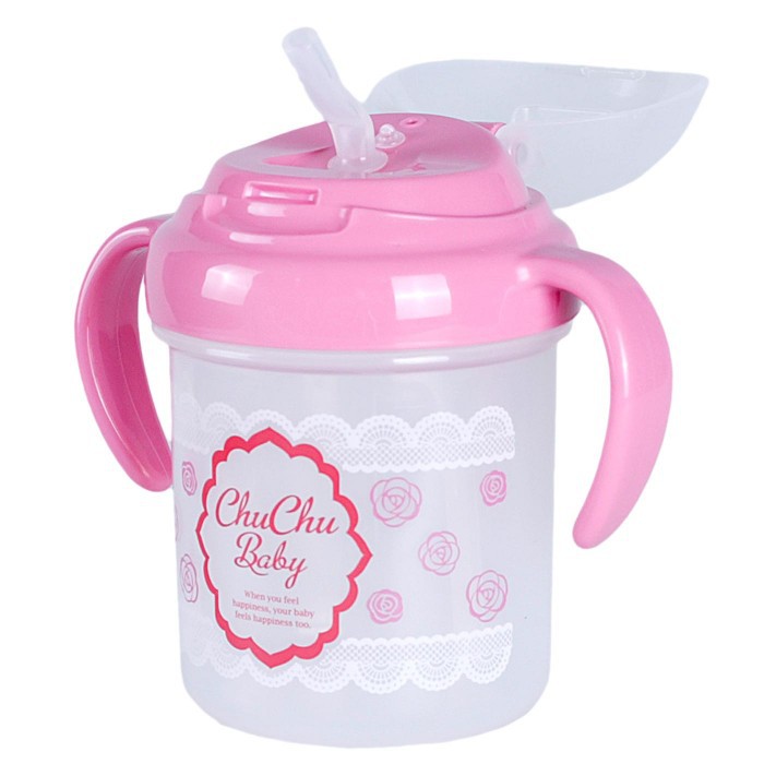 BÌNH TẬP UỐNG NƯỚC NHẬT BẢN Chuchu Baby 200ml (Trên 8 tháng)  HÀNG CAO CẤP