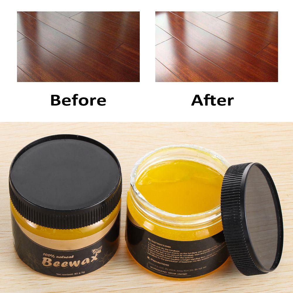 Miếng Xốp Sáp Ong Dùng Đánh Bóng Gỗ Chống Nước Chống Mòn Kat1