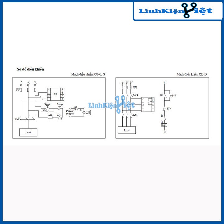 Relay Bảo Vệ Điện Áp 3 Pha CHNT XJ3-D Có Điều Chỉnh ( BH : 1 tháng )