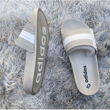 Dép quai ngang nam nữ ADIDAS hàng đế có chữ