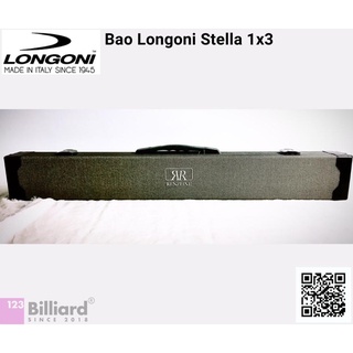 Bao đựng cơ Longoni Stella 1 gốc 3 ngọn [SIÊU THỊ BIDA - Phụ Kiện Bida]