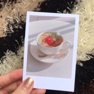 In ảnh theo yêu cầu , polaroid 6*9 cm ảnh thật ép plastic tràn viền