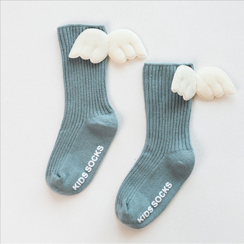 Vớ Cotton Cao Đến Đầu Gối Màu Sắc Kẹo Ngọt Thời Trang Dành Cho Bé