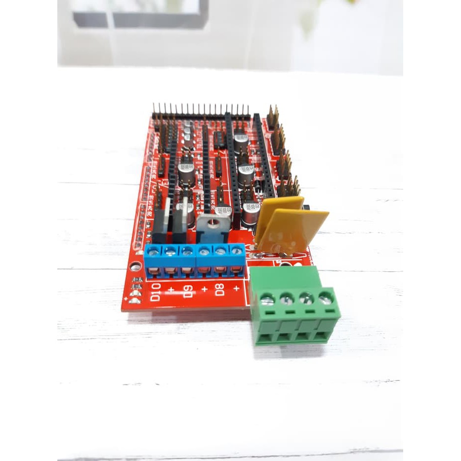 Bảng Mạch Ramps 1.4 3d Cnc Shield Cho Arduino Mega 2560 5 Axis