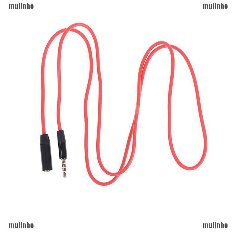 Mul❤ Cáp Chuyển Đổi Âm Thanh 3.5mm 4 Cực Chuyên Dụng Cho Tai Nghe