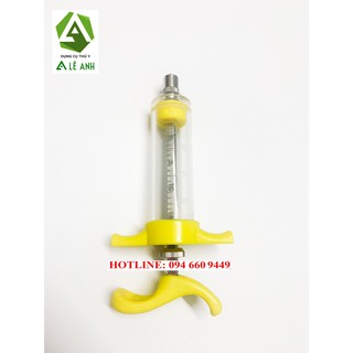 Xilanh thú y - bơm tiêm thú y 20ml - xilanh nhựa recca 20ml