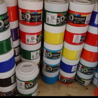 Màu Acrylic 3D 100ml ( Hiện có 22 màu cơ bản)