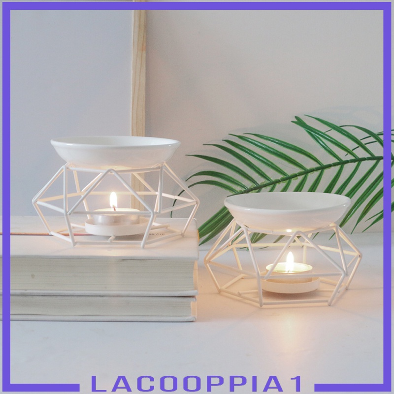 [LACOOPPIA1]Essential Oil Burner Aroma Diffuser Warmer Tea Light Candle Holder Ornament