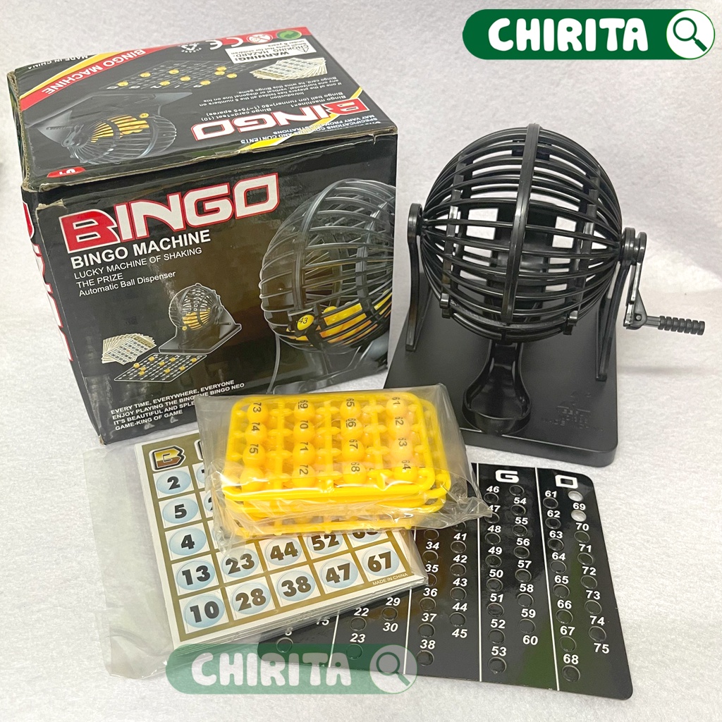 Bộ Đồ Chơi Lô Tô Lồng Quay Lô Tô Đủ Mẫu Khách Chọn - Bộ Cờ Loto Bingo 90 Số / 75 Số Boardgame Đồ Chơi Trẻ Em CHIRITA