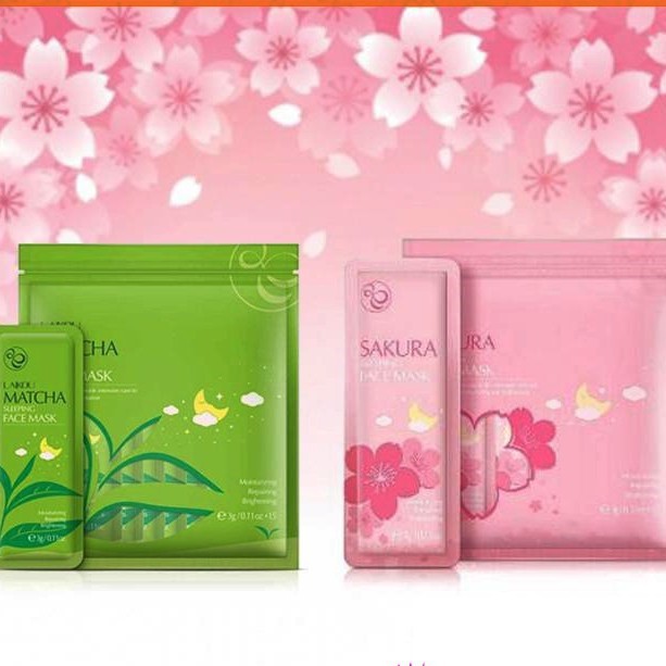 Mặt Nạ Ngủ Hoa Anh Đào Sakura Laikou Chính Hãng