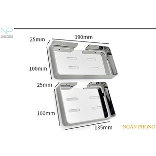KỆ ĐỰNG XÀ PHÒNG INOX 304