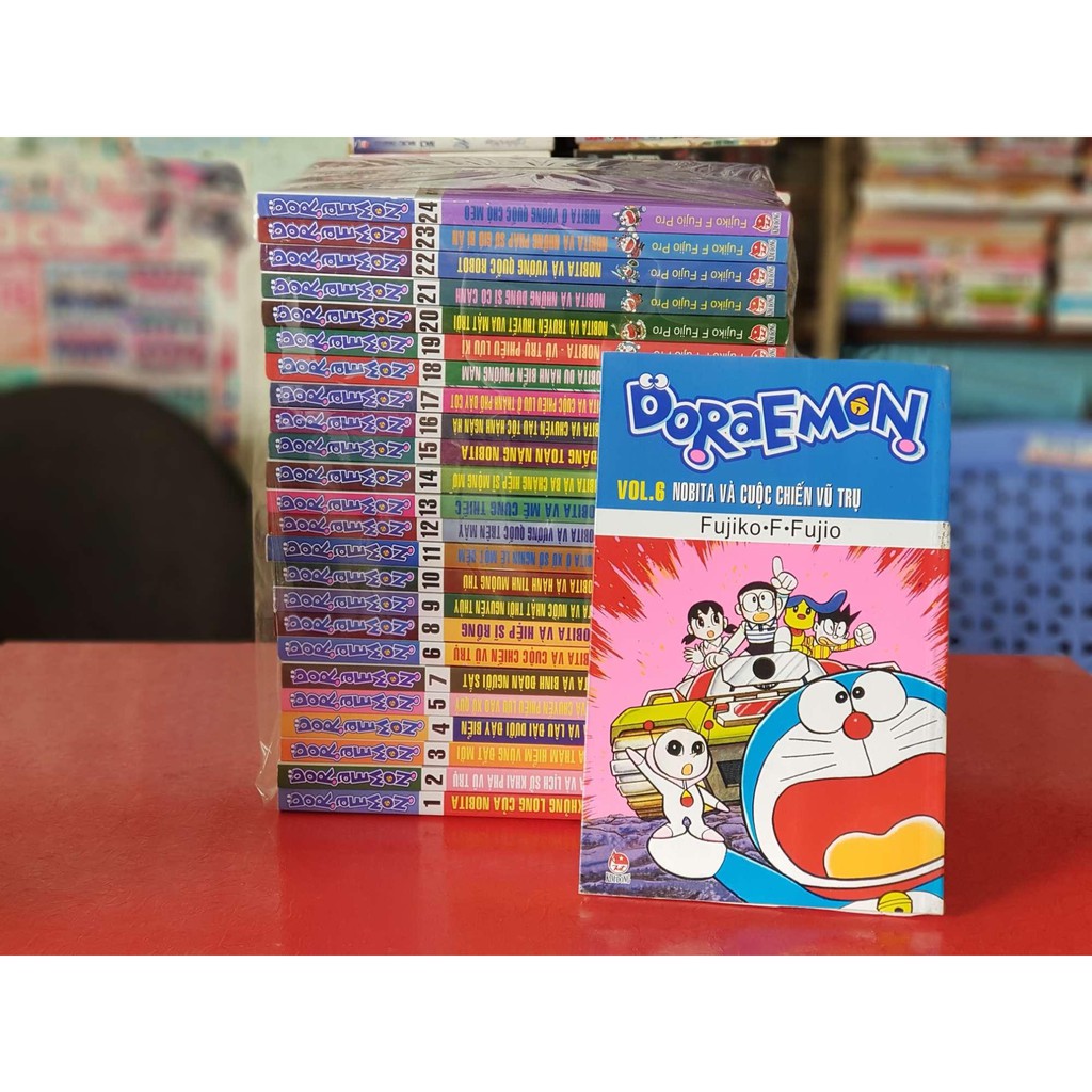 Sách - Combo 5 quyển truyện tranh Doraemon dài - được chọn tập