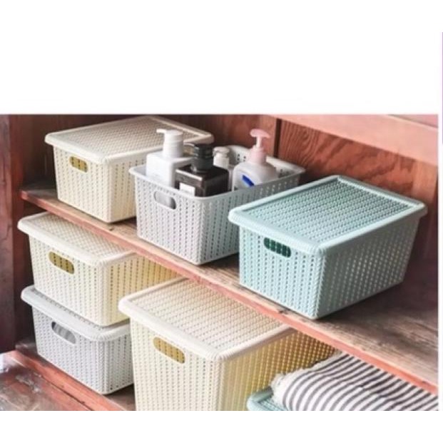[Kho sỉ]  Giỏ nhựa đựng đồ Hàn Quốc cao cấp