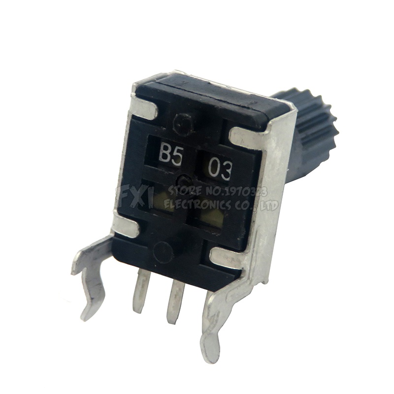 Set 10 Chiết Áp RV09 9 Loại 3pin 5k 10k 50k 100k 0932 12.5Mm Có Thể Điều Chỉnh