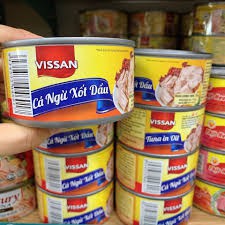 Cá Ngừ Sốt Dầu Vissan Hộp 170g