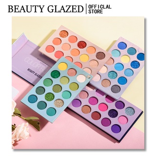 Bảng phấn mắt BEAUTY GLAZED 60 màu lấp lánh trang điểm mắt lung linh
