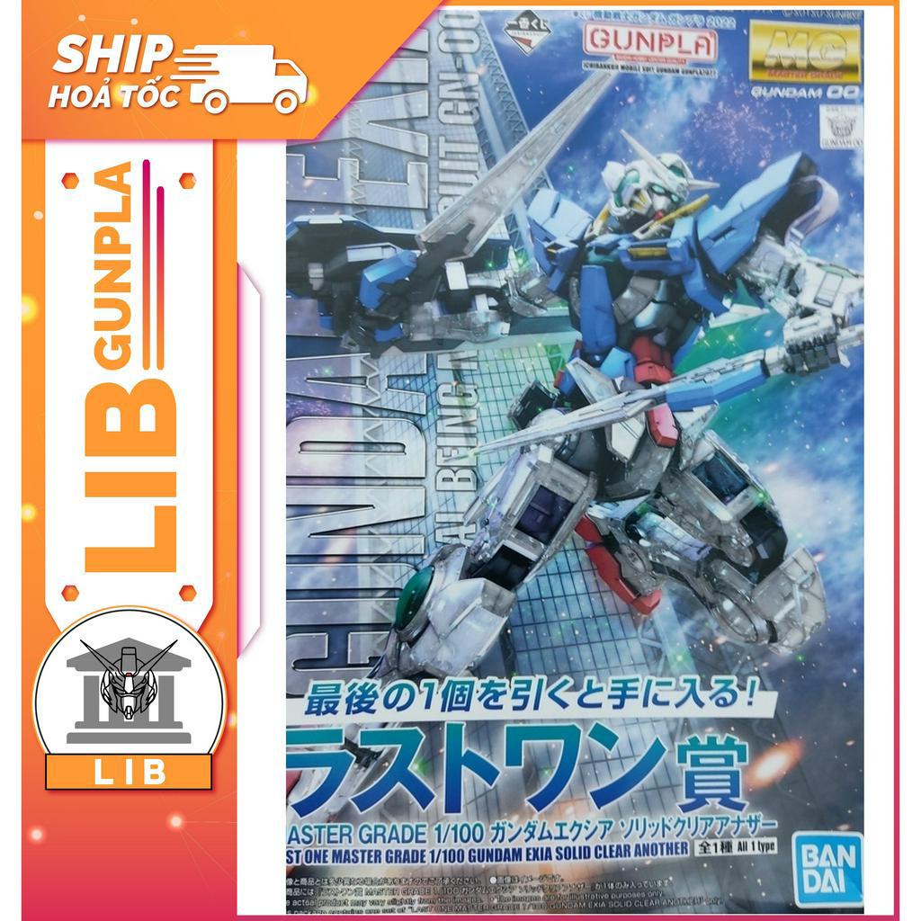 Mô hình lắp ráp Bandai Gundam MG 1/100 Gundam Exia - Solid Clear Another (Ichiban Limited)