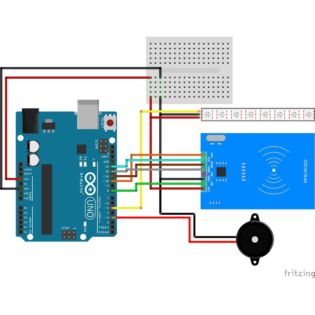 Mô Đun Đọc Rfid Rc522 Arduino Chuyên Dụng