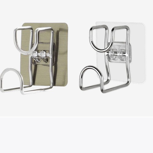 Móc Inox Dán Tường Treo Thau Chậu, Khăn, Quần Áo, Giá Gắn Tường Treo Đồ Nhà Bếp, Nhà Tắm nthinhuy01