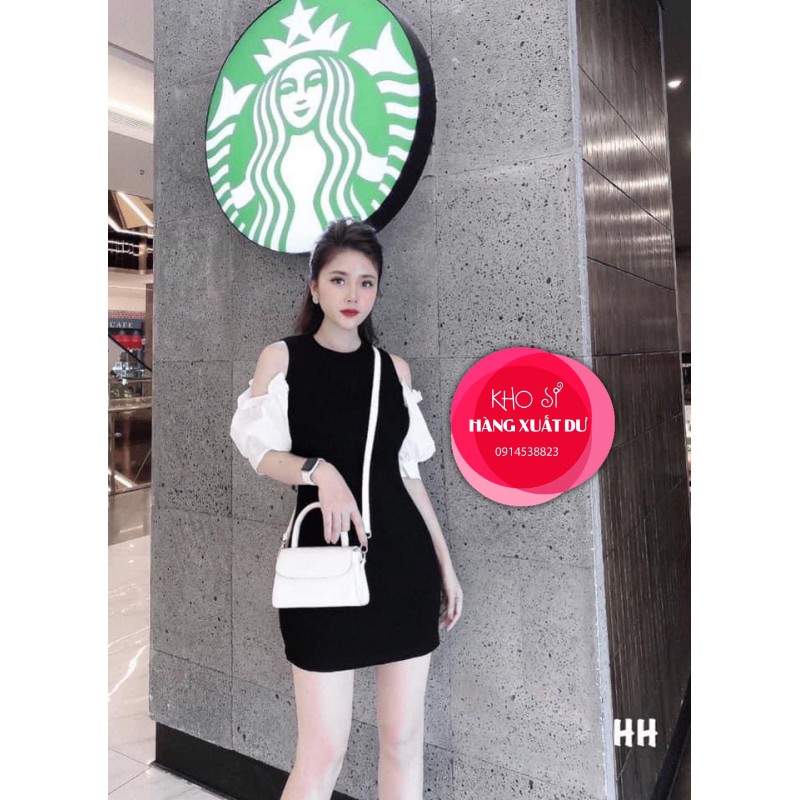 Đầm đen dự tiệc, đi chơi, dạo phố cực đẹp &amp; dễ thương