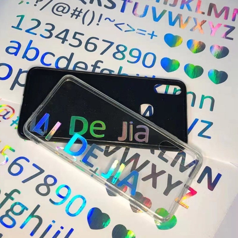 Sa Bộ 26 Chữ Cái Và Số Dán Trang Trí Sổ Tay